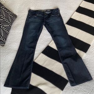Express Stella Low Rise Boot Cut Jeans, Sz 2R